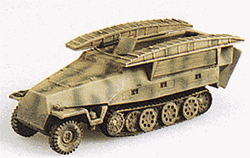 Trident 90127 HO Military Former German Army WWII SdKfz 251 Series Half-Tracks 251/7 Armored Pioneer Carrier