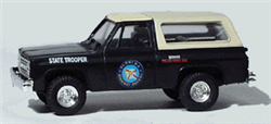 Trident 90133 HO Chevrolet Blazer Emergency Police Vehicles Florida Highway Patrol