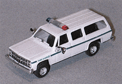 Trident 90199 HO Chevrolet Suburban Emergency Police Vehicles Park Ranger