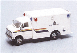 Trident 90299 HO Ambulances Limited-Edition Emergency Police Vehicles Royal Canadian Mounted Police