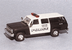 Trident 90302 HO Chevrolet Suburban Emergency Police Canine K-9 Unit