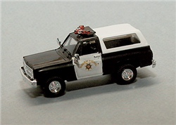 Trident 90339 HO Chevy Blazer CA Highway Patrol