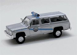 Trident 90343 HO Chevrolet Suburban Emergency Police Vehicles Kentucky State Police State Trooper