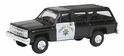 Trident 90357 HO Chevrolet Suburban Emergency Police Vehicles California Highway Patrol