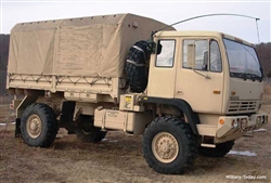 Trident 90401 HO United States Army Light Medium Tactical Vehicles M1078 2.5-Ton Low-Side Truck
