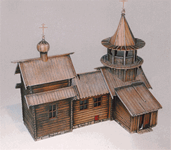 Trident 99025 HO Military Resin Structure Castings Bell Tower for Russian Church #729-99024