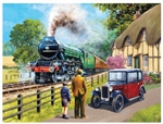 Train Enthusiast 13713 The Flying Scotsman Puzzle 1000 Pieces 20 x 27"