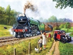 Train Enthusiast 13792 Watching the Trains Puzzle 1000 Pieces