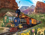 Train Enthusiast 31532 Dry Gultch Puzzle 1000 Pieces