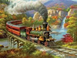 Train Enthusiast 36652 Fall River Ltd. Puzzle 500 Pieces