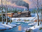 Train Enthusiast 41617 Winter Forest Express Puzzle 500