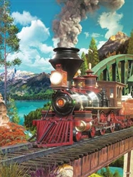 Train Enthusiast 42365 Number 56 Jigsaw Puzzle 500 Pieces