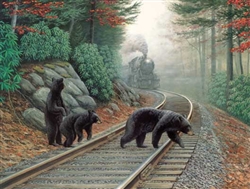 Train Enthusiast 48804 Bear Tracks Puzzle 500 Pieces