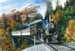 Train Enthusiast 57780 Puzzle Autumn Mist 1000 Pieces