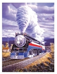 Train Enthusiast 69938 Steel Patriot Puzzle 500 Pieces 18 x 24"