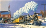 Train Enthusiast 69942 Winter Arrival Train Puzzle 1000 Pieces