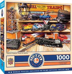 Train Enthusiast 721914 Lionel Collectors Treasures Puzzle 1000 Pieces