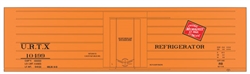 Tichy 10019S S Railroad Decal Set Milwaukee Road/URTX Ribbed-Side Reefer 293-10019S