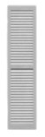 Tichy 2046 O Louvered Shutters Plastic 16 x 68" Pkg 8 