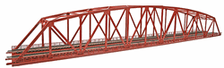 Tomy 3221 N Curved Chord Through Truss Bridge w/2 Piers Fine Track Double-Track 22"