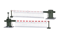 Viessmann 5107 HO Animated Crossing Gates w/Decorated Barrier Mirror Arrangement of #769-5104 769-5107