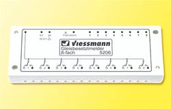 Viessmann 5206 Track Occupancy Detector Use for Up To 8 Blocks