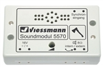 Viessmann 5570 Sound Module w/Speaker Wood Chopper