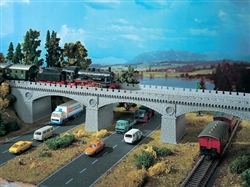 Vollmer 42551 HO Bridge Gray Brick Kit