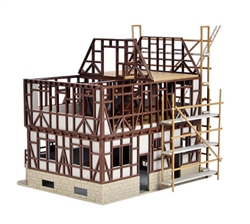 Vollmer 46889 HO Half-Timbered House Under Construction Kit