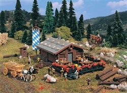 Vollmer 47741 N Log Mountain Lodge Kit