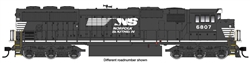 Walthers 91010320 HO EMD SD60M with 3-Piece Windshield Standard DC Norfolk Southern #6814