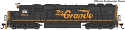 Walthers 10371 HO EMD SD50 DC Denver & Rio Grande Western #5507