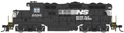 Walthers 10410 HO EMD GP9 Phase II w/ Chopped Nose Standard DC Norfolk Southern
