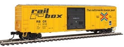 Walthers 1834 HO 50' ACF Exterior Post Boxcar Railbox #11569