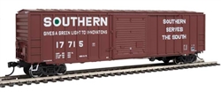 Walthers 1840 HO 50' ACF Exterior Post Boxcar Southern #17715