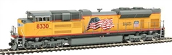 Walthers 19874 HO EMD SD70ACe ESU Sound & DCC Union Pacific #8330 U.S. Flag