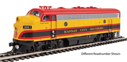 Walthers 19953 HO EMD F7 A ESU Sound and DCC Kansas City Southern #2 Meridian