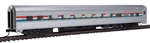 Walthers 30001 HO 85' Budd Large-Window Coach Amtrak Phase III Equal Stripes