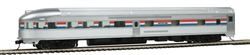 Walthers 30351 HO 85' Budd Observation Amtrak Phase III Equal Stripes