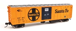 Walthers 3775 HO 50' AAR Mechanical Refrigerator Car Santa Fe #56655