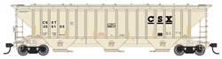 Walthers 49009 HO Trinity 4750 3-Bay Covered Hopper CSX #259105