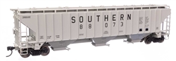 Walthers 49055 HO 57' Trinity 4750 3-Bay Covered Hopper Southern #88117