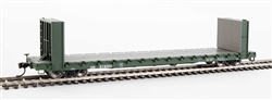 Walthers 5841 HO 60' Pullman-Standard Bulkhead Flatcar 48' IL Indiana Harbor Belt #819001