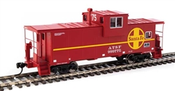 Walthers 8709 HO International Extended Wide-Vision Caboose Santa Fe #999778