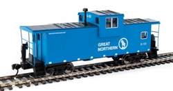 Walthers 8717 HO International Extended Wide-Vision Caboose Great Northern X-154