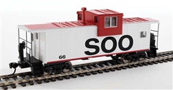 Walthers 8721 HO International Extended Wide-Vision Caboose Soo Line #68