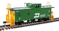 Walthers 8763 HO International Wide-Vision Caboose Burlington Northern #10169