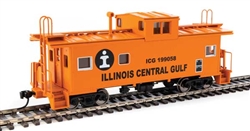 Walthers 8771 HO International Wide-Vision Caboose Illinois Central Gulf #199058