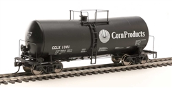 Walthers 100152 HO 40' UTLX 16,000-Gallon Funnel-Flow Tank Car Corn Products Corp CCLX #1350