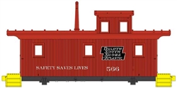 Walthers 103462 HO DM&IR Class G2 Wood Caboose Duluth South Shore & Atlantic #582